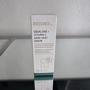 Biossance Squalane + Vitamin C Dark Spot Serum 30ml/ 1.01oz NIB